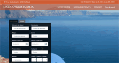 Desktop Screenshot of nouveaux-espaces.fr
