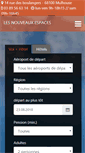 Mobile Screenshot of nouveaux-espaces.fr