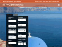 Tablet Screenshot of nouveaux-espaces.fr